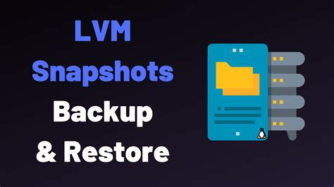 How to use LVM snapshots to restore Linux systems.